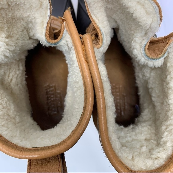 JCrew X Sperry Duckboots Leather Rubber Size 9 - Picture 7 of 10